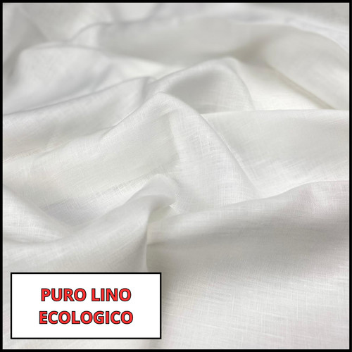 Tessuto 100 puro lino per - 100%,
