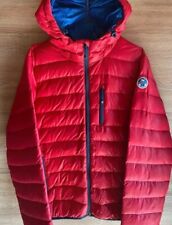 Piumino North Sails Rosso Taglia S - Usato, con piccole macchie blu