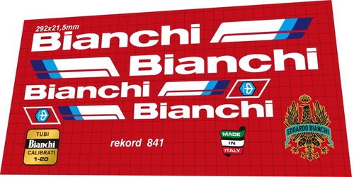Bianchi rekord 841 dal 1983 - bianchi,