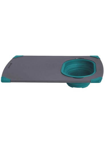 Campeggio caravan tagliere con - tagliere,