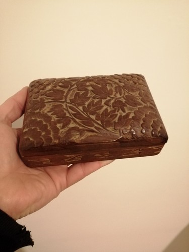 Antico portagioie cofanetto - antico,