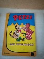 PETZI L'ORSETTO "AUX PYRAMIDES" - 1^ ED. CASTERMAN 1959 - IN FRANCESE - RARO