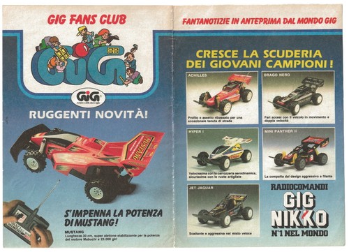 Pubblicità 1989 gig nikko - pubblicità,