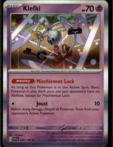Klefki rara sv01 scarlatto - rara, sv01: