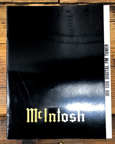 Mcintosh 500 mr500 - mcintosh,