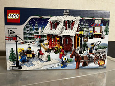 Lego 10216 Winter Village Bakery Christmas Completo Creator Box Istruzioni