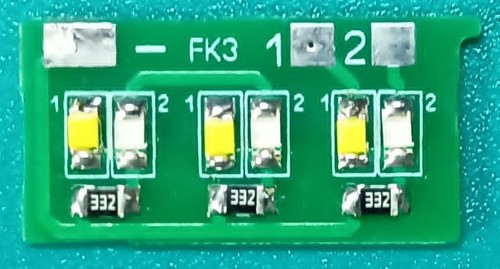 Fk3 basetta bicolor diodi smd - bicolor,