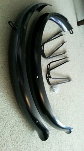 Set parafango nero con - set,