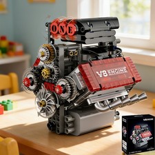 Set mattoncini motore V8