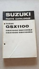 Suzuki GSX 1100 Z-EZ -D-ED 1982 catalogo ricambi originale moto parts catalogue