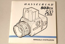 Hasselblad - Manuale d'istruzioni Italiano 503CX - 500Classic
