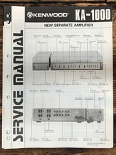 Kenwood KA-1000 Amplificatore