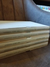 STRENNA UTET 1974/1975/1976/1977/1978 Lotto di 5 volumi