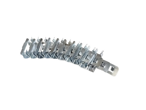 10x clip fissaggio asta - clip, di