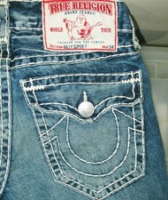 Jeans HOT USA uomo VERA RELIGIONE @ BILLY SUPER T BOOTCUT 30 x31,5 (vestibilità 31x31,5)