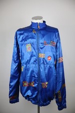 CASTELLI MAGLIA FELPA ZIP CICLISMO FELPATA UOMO TG 7 VII MAN SHIRT SPORT VINTAGE