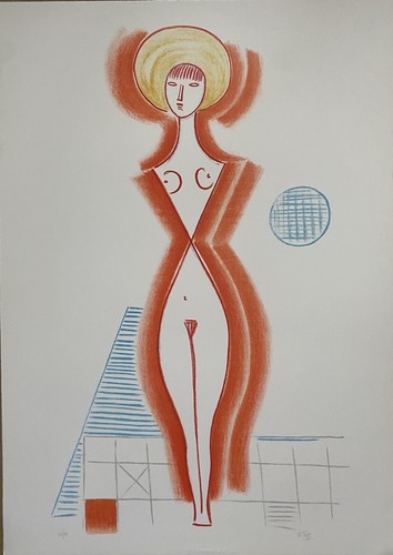 Mario tozzi litografia arte - mario, tozzi 