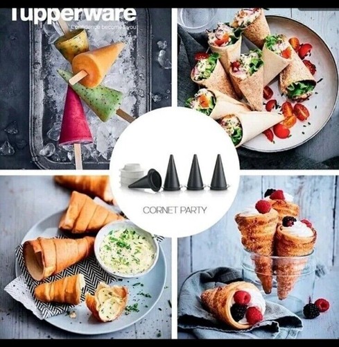 Cornet party tupperware - party, +