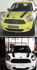 Coppia Bonnet Stripes Fasce Adesive per Mini Cooper One S JCW Countryman