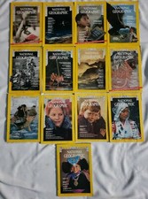 Vintage 1970 NATIONAL GEOGRAPHIC Magazines (13) 1970 1971 1972 1973 1976 197