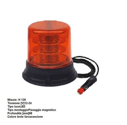 Lampeggiante emergenza 12 - lampeggiante, di
