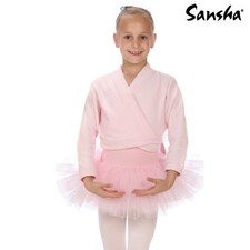 SCALDACUORE IN PILE DANZA CLASSICA INCROCIATO SANSHA LUCY INCROCIATINO BALLO