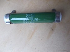 RESISTENZA RESISTORE CERAMICO SECI 680 OHM 30W VINTAGE