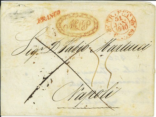 Lettera prefilatelica trieste - lettera,