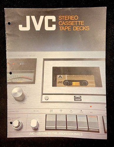 Brochure vintage jvc - vintage, stereo