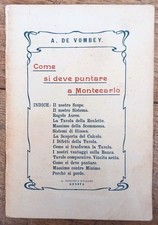 Libro. Come Si Deve Puntare A