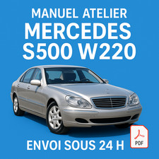 Manuel atelier mercedes s500 - mercedes,