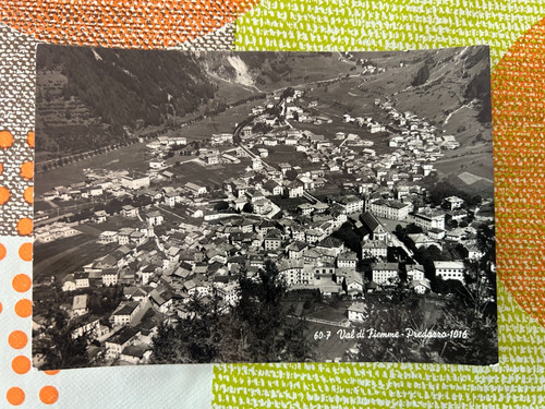 Cartolina bianconero bianco - cartolina,