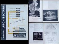 TECHNIQUES ET ARCHITECTURE 1953 Jean Prouvé, NANCY, BRICHAMBEAU, LEVER HOUSE