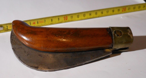Antico coltello roncola - antico,