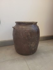 Antico Orcio In Terracotta Smaltato - Italia - XX Secolo