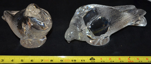 Large pair lalique france - pair,