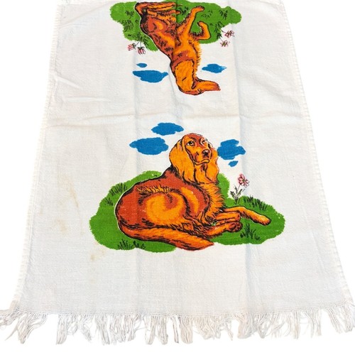 Asciugamano tè cane setter - da,