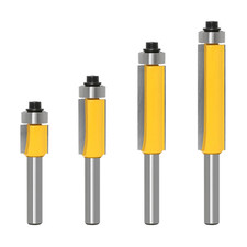 4 Pezzi Fresa Taglienti Dritti