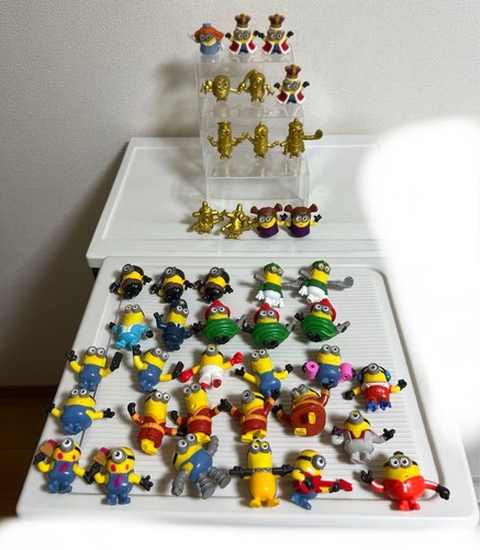 Minions happy meal figure set - minions,