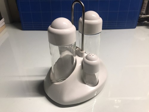 Set porta condimenti bianco - set,