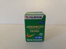 1x Nuova Fujifilm APS, Advanced Photo System Nexia 25 scadenza, rara pellicola scaduta. .