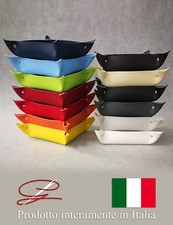 SVUOTATASCHE IN ECOPELLE IDEA REGALO MADE IN ITALY - PORTA OGGETTI CON CUCITURA