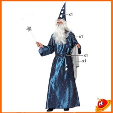 Costume Carnevale Uomo da  Mago Druido Tg 50/58