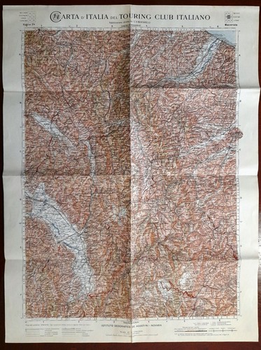 Carta geografica antica - , marche