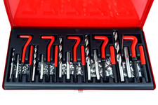 Kit Riparazione Filetti Elicoidi 131 pz  Maschio Inserti Ripristina  Filettatura