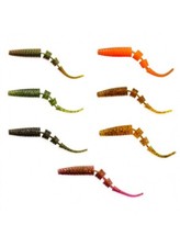 Crazy Fish Polaris 3" esca morbida finezza esca verme per luccio persico lucioperca jigging