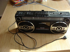 Philips D 8050/00 AM‑FM Stereo Radio Cassette Recorder, Vintage, Volle Funktion!