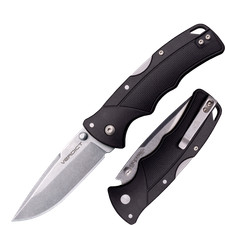 Coltelli Acciaio Freddo Verdict C3SPSS Nero Lockback Coltello Tascabile Inox FL-C3SPSS