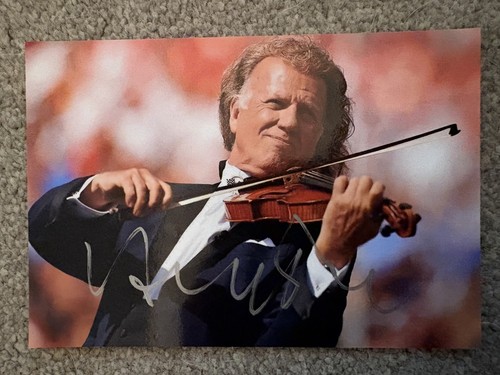 Signed photo andré rieu - andré,