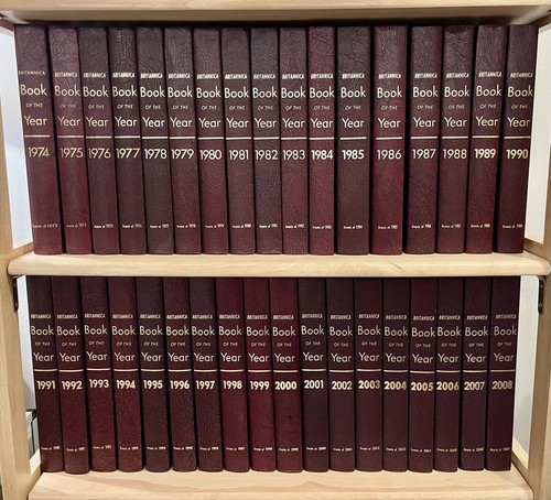 Britannica book the year - the,